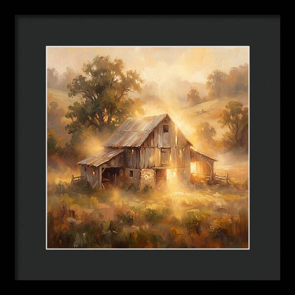 Barn At Dawn