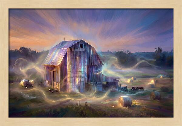 Barn At Dusk