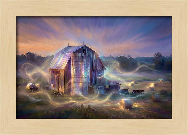 Barn At Dusk
