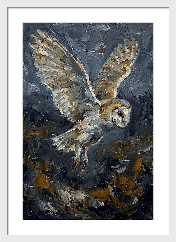 Barn Owl In Flight