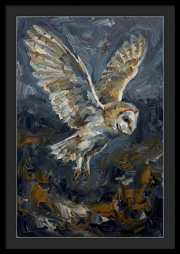Barn Owl In Flight