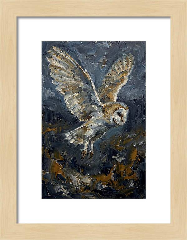 Barn Owl In Flight