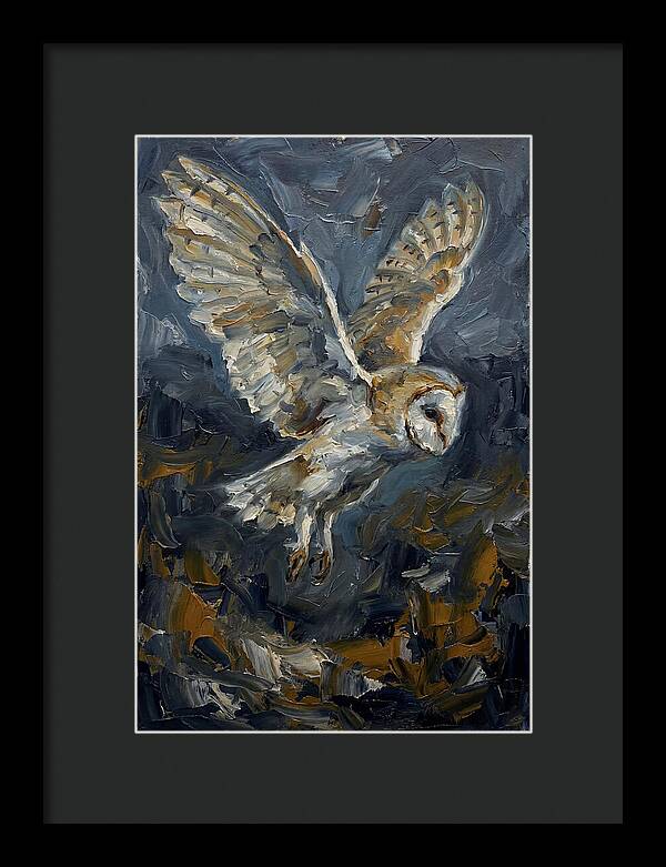 Barn Owl In Flight