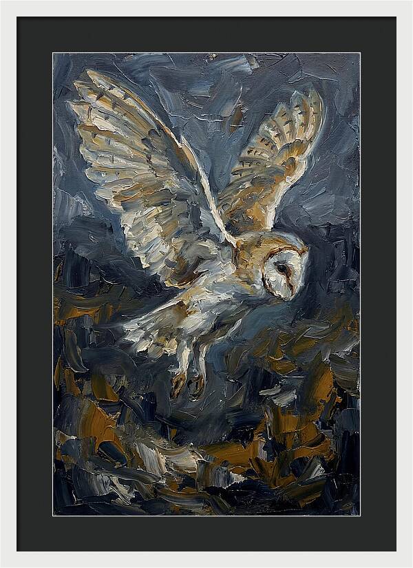 Barn Owl In Flight
