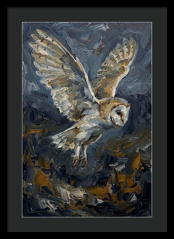 Barn Owl In Flight