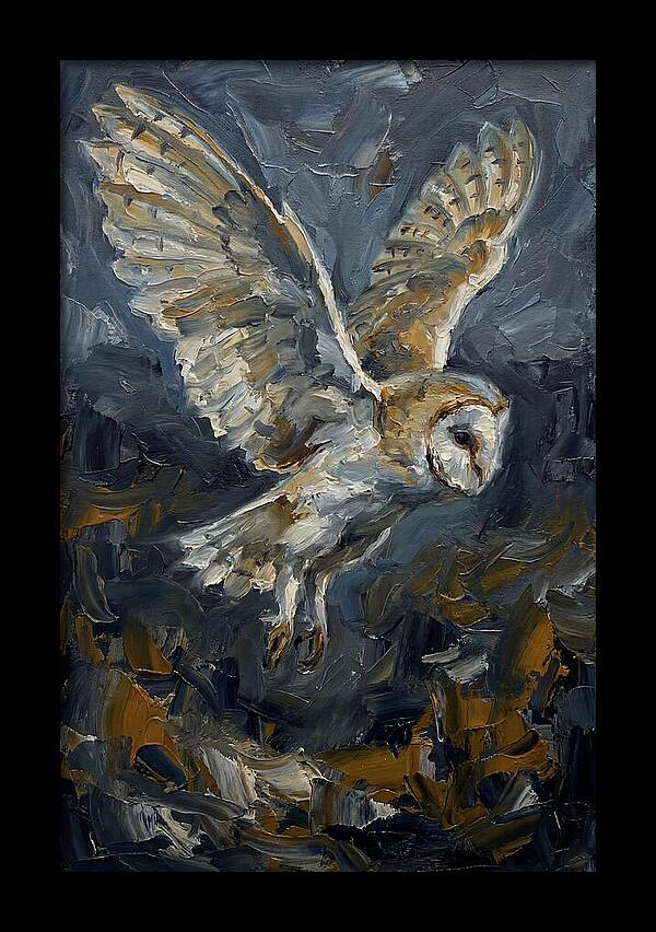 Barn Owl In Flight