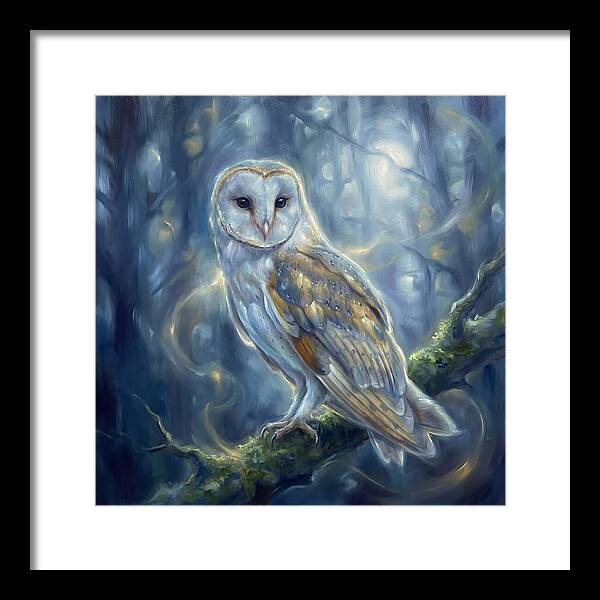 Barn Owl In Twilight