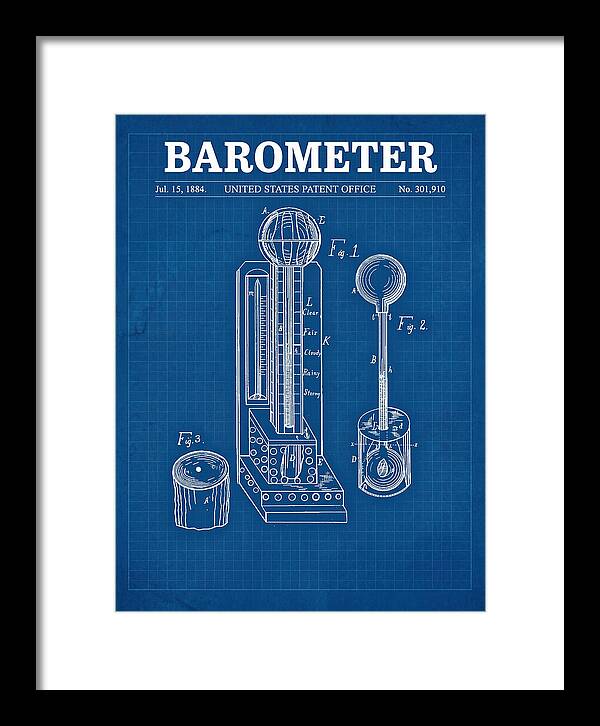 Barometer Blueprint Patent Us301910
