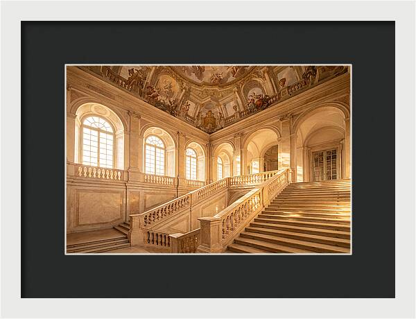 Baroque Palace Staircase Elegance