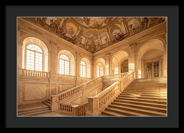 Baroque Palace Staircase Elegance