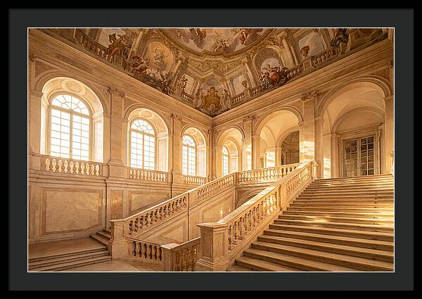 Baroque Palace Staircase Elegance
