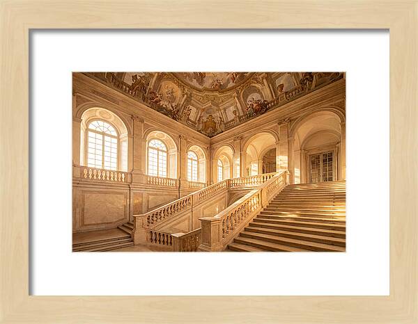 Baroque Palace Staircase Elegance