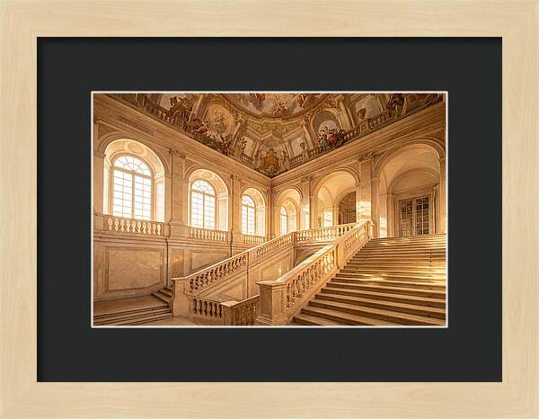 Baroque Palace Staircase Elegance