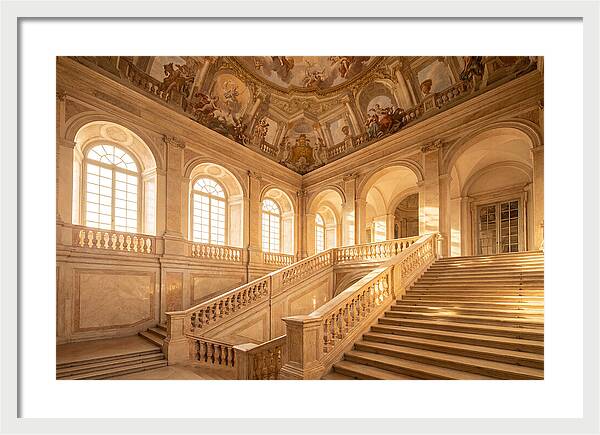 Baroque Palace Staircase Elegance
