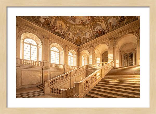 Baroque Palace Staircase Elegance