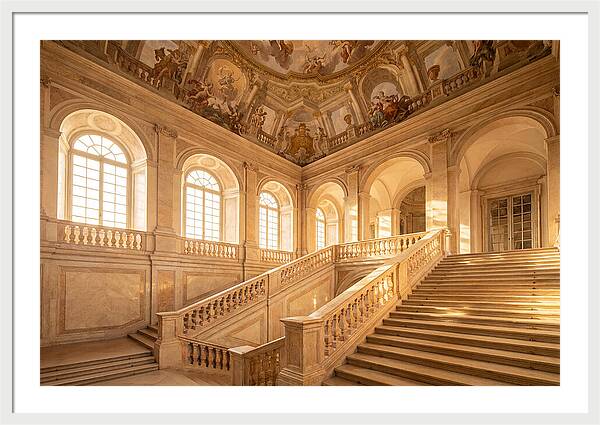 Baroque Palace Staircase Elegance