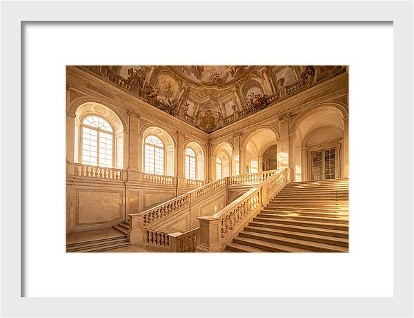 Baroque Palace Staircase Elegance