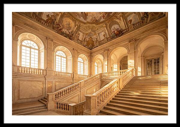 Baroque Palace Staircase Elegance