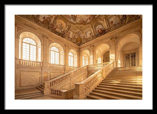 Baroque Palace Staircase Elegance