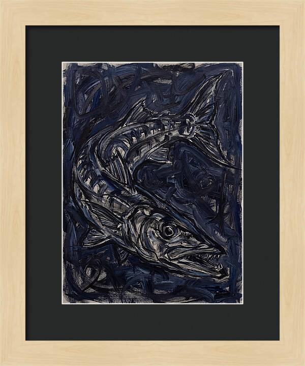 Barracuda In Expressionist Style