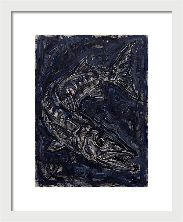 Barracuda In Expressionist Style