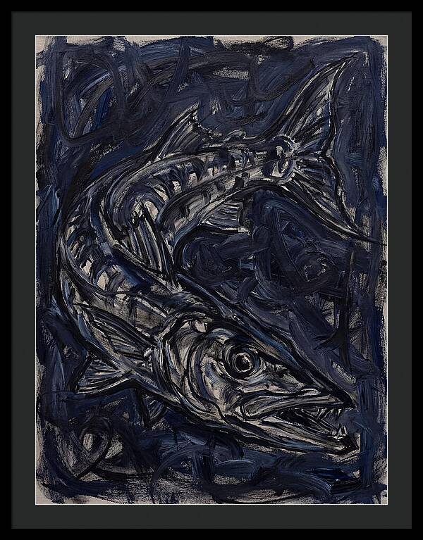 Barracuda In Expressionist Style