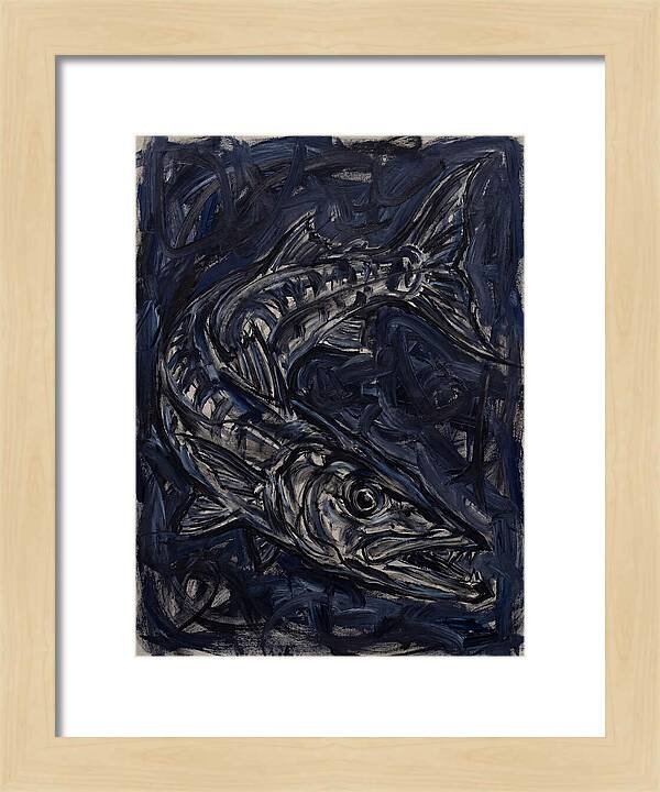 Barracuda In Expressionist Style