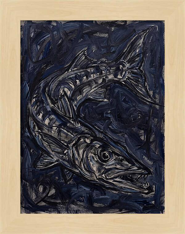 Barracuda In Expressionist Style