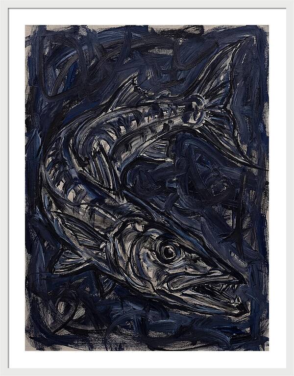 Barracuda In Expressionist Style