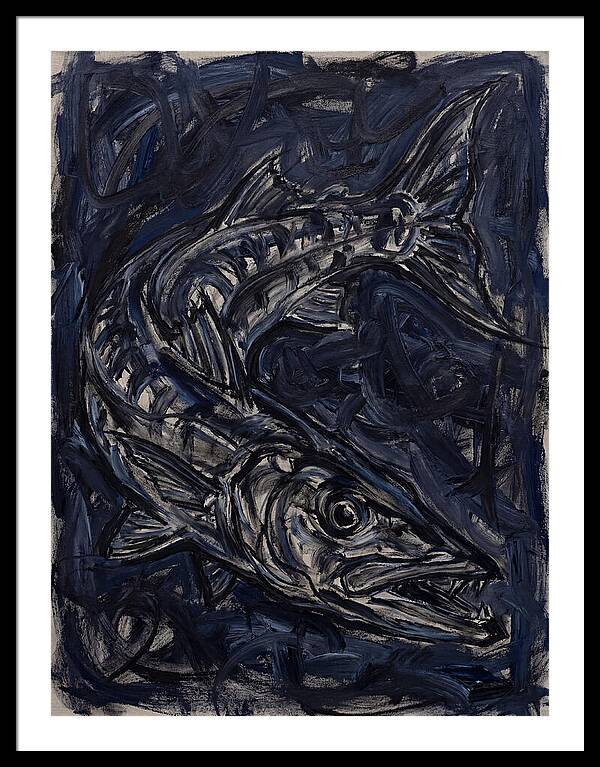 Barracuda In Expressionist Style