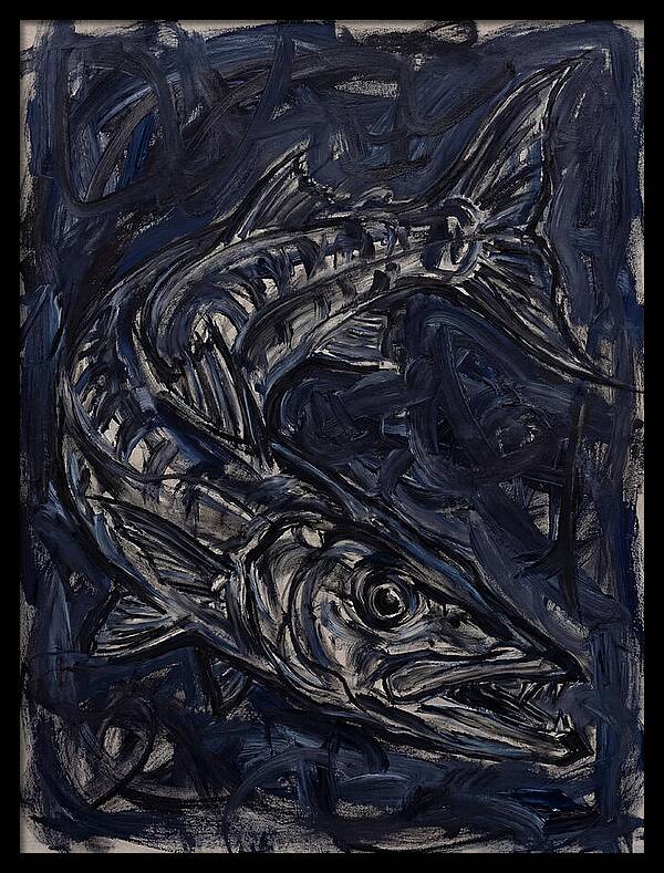Barracuda In Expressionist Style