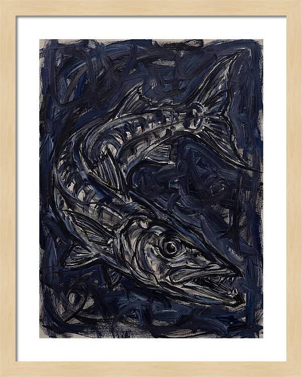 Barracuda In Expressionist Style