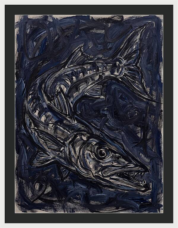 Barracuda In Expressionist Style