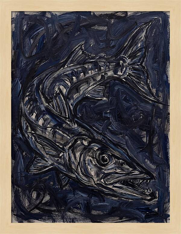 Barracuda In Expressionist Style