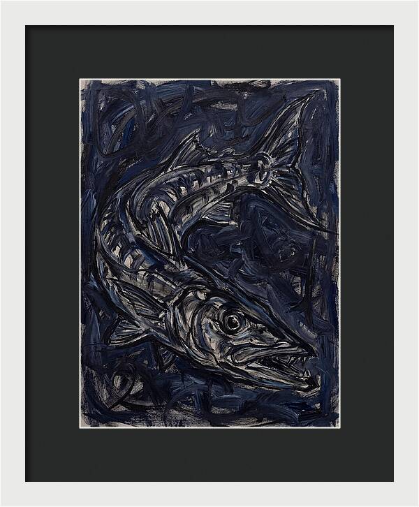 Barracuda In Expressionist Style