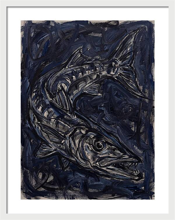 Barracuda In Expressionist Style
