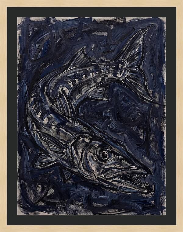 Barracuda In Expressionist Style
