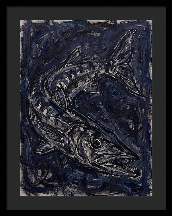 Barracuda In Expressionist Style
