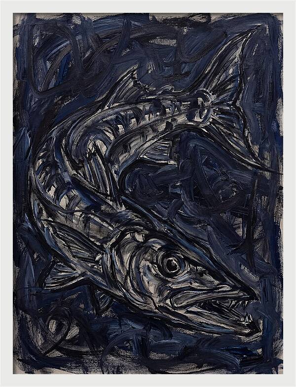 Barracuda In Expressionist Style