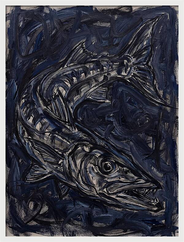 Barracuda In Expressionist Style