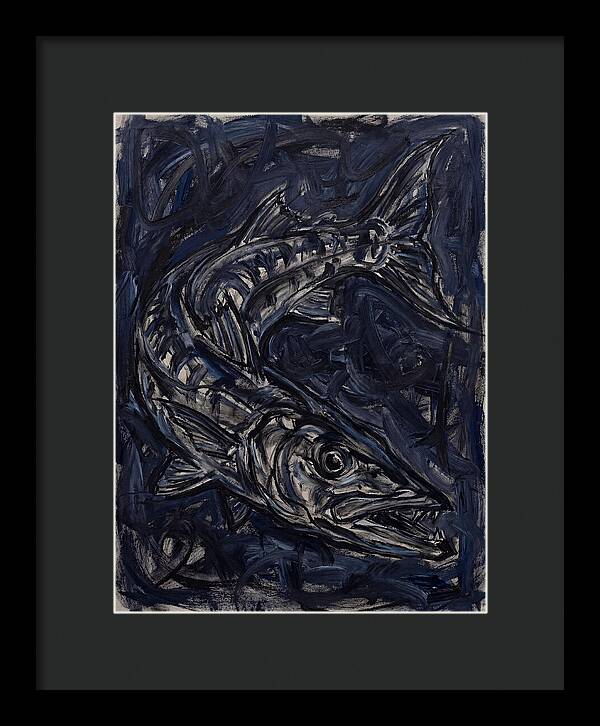 Barracuda In Expressionist Style