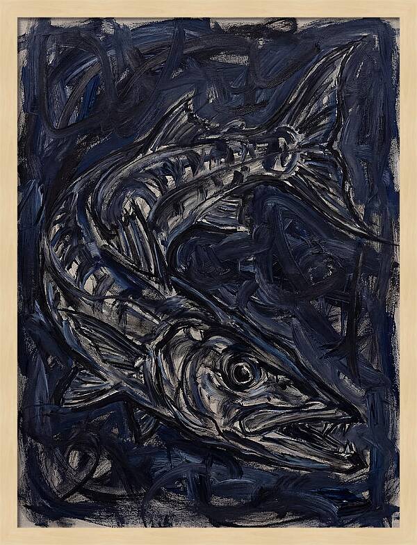 Barracuda In Expressionist Style