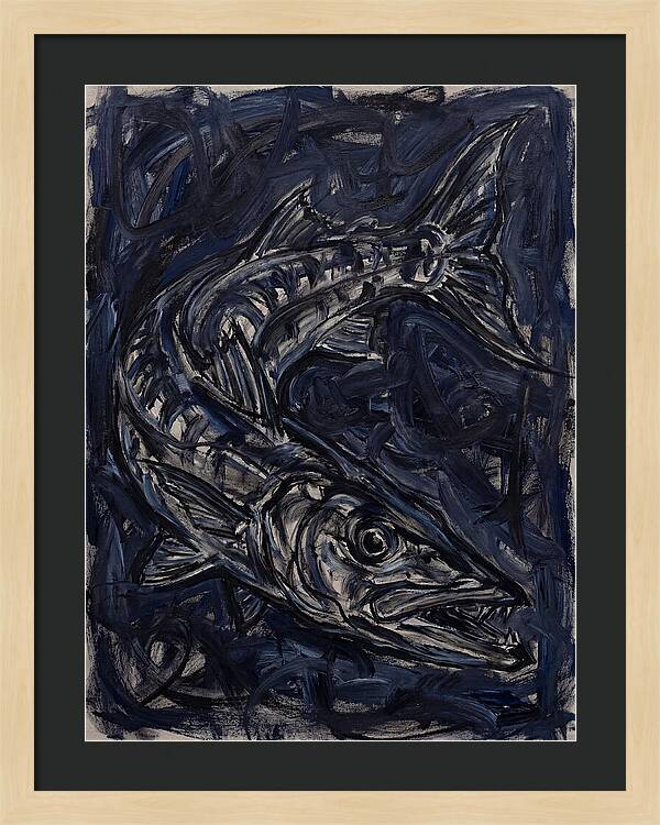 Barracuda In Expressionist Style