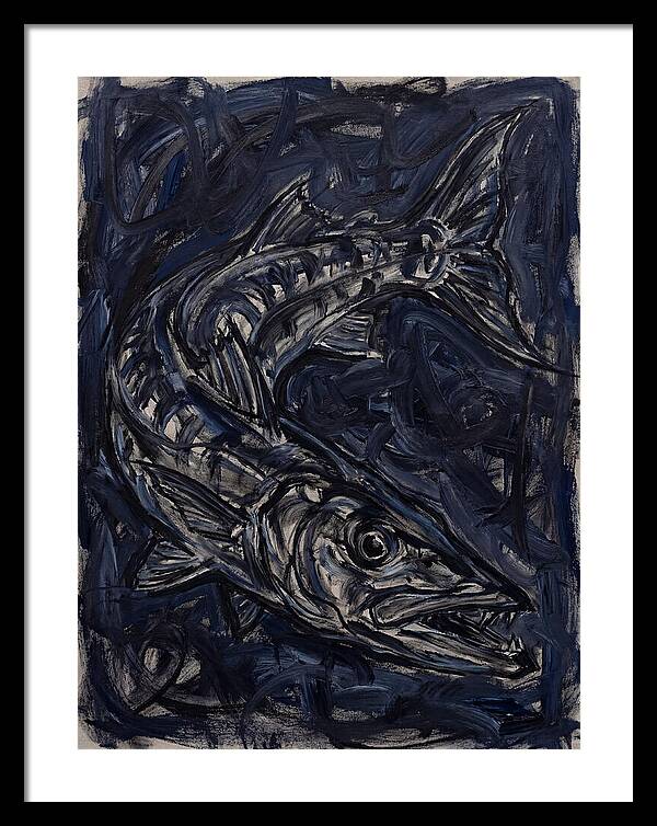 Barracuda In Expressionist Style