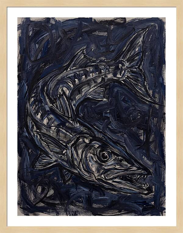 Barracuda In Expressionist Style
