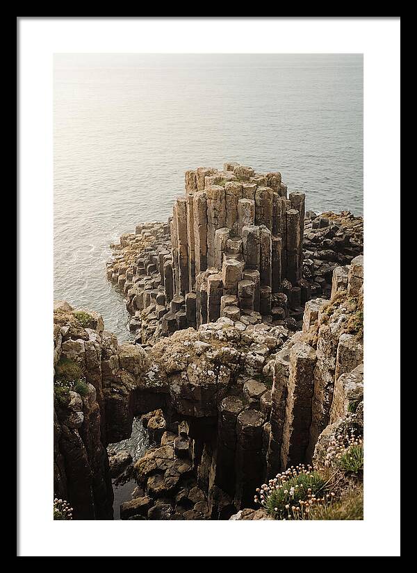 Basalt Columns In Hexagonal Formation
