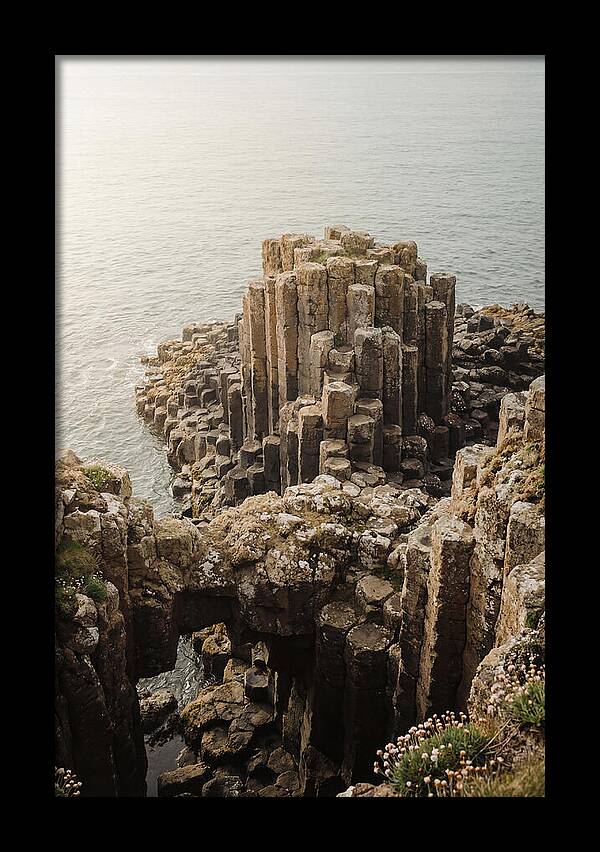 Basalt Columns In Hexagonal Formation