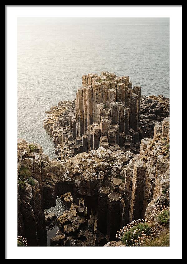 Basalt Columns In Hexagonal Formation