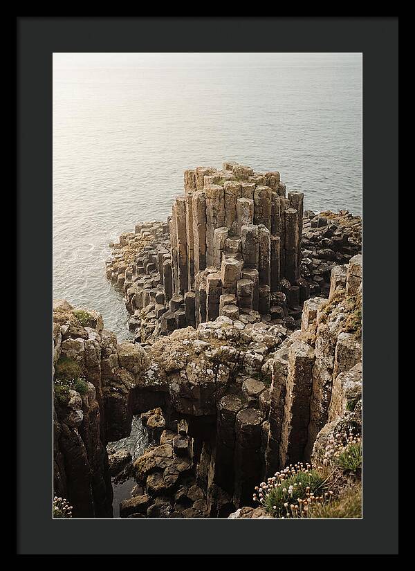 Basalt Columns In Hexagonal Formation