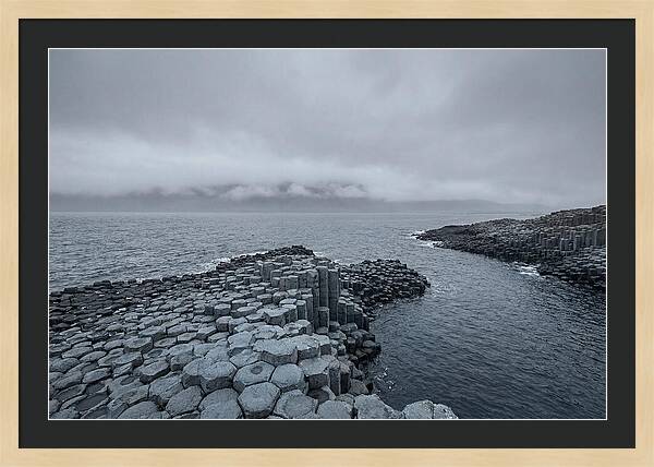 Basalt Formations By The Sea
